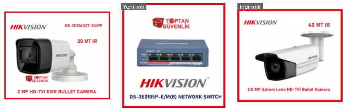 haikon güvenlik kamerası