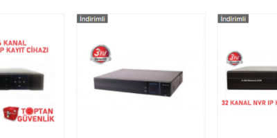 ip güvenlik kamera kayıt cihazı