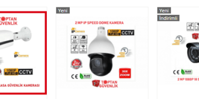 gece görüşlü su geçirmez güvenlik kamerası