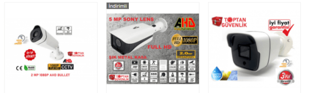 2 mp ucuz güvenlik kamerası