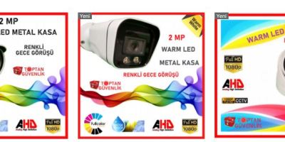 warm led güvenlik kamerası