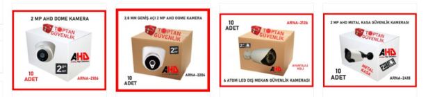 güvenlik kamerası kampanyaları