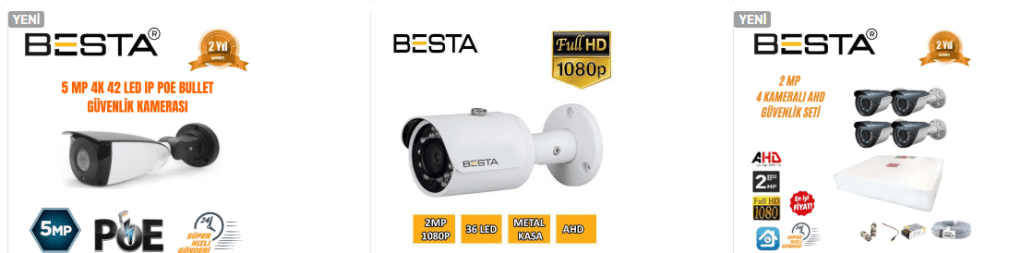 bullet kamera modelleri