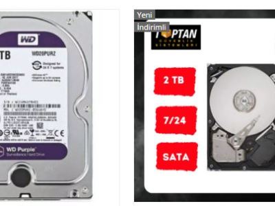 En ucuz 2 tb 7/24 harddisk&nbsp;fiyatları